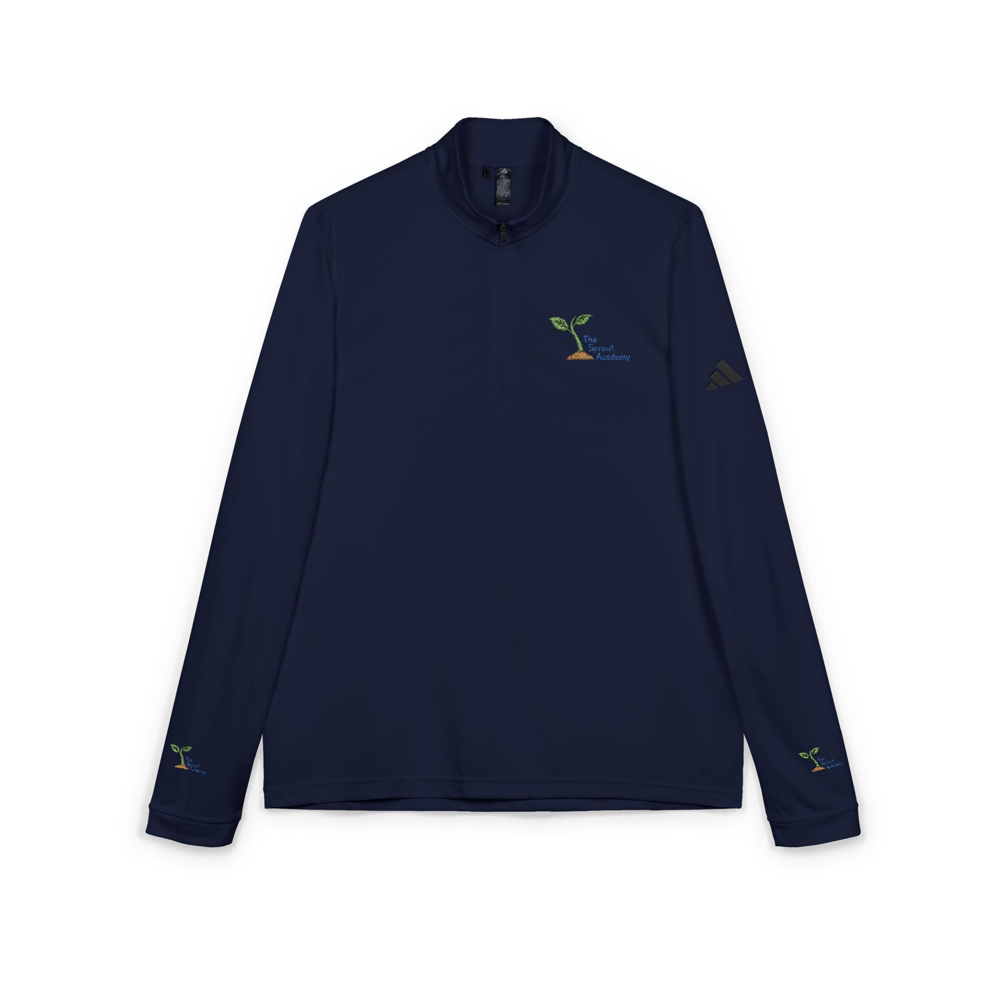 Sprout Academy Adidas® Embroidered Quarter-Zip Pullover (Unisex)