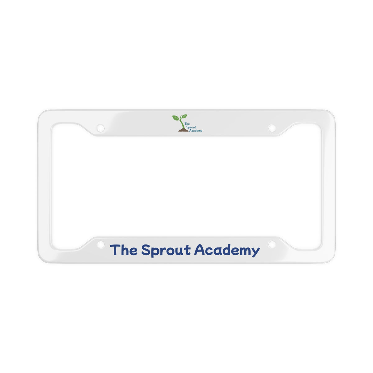 Sprout Academy License Plate Frame