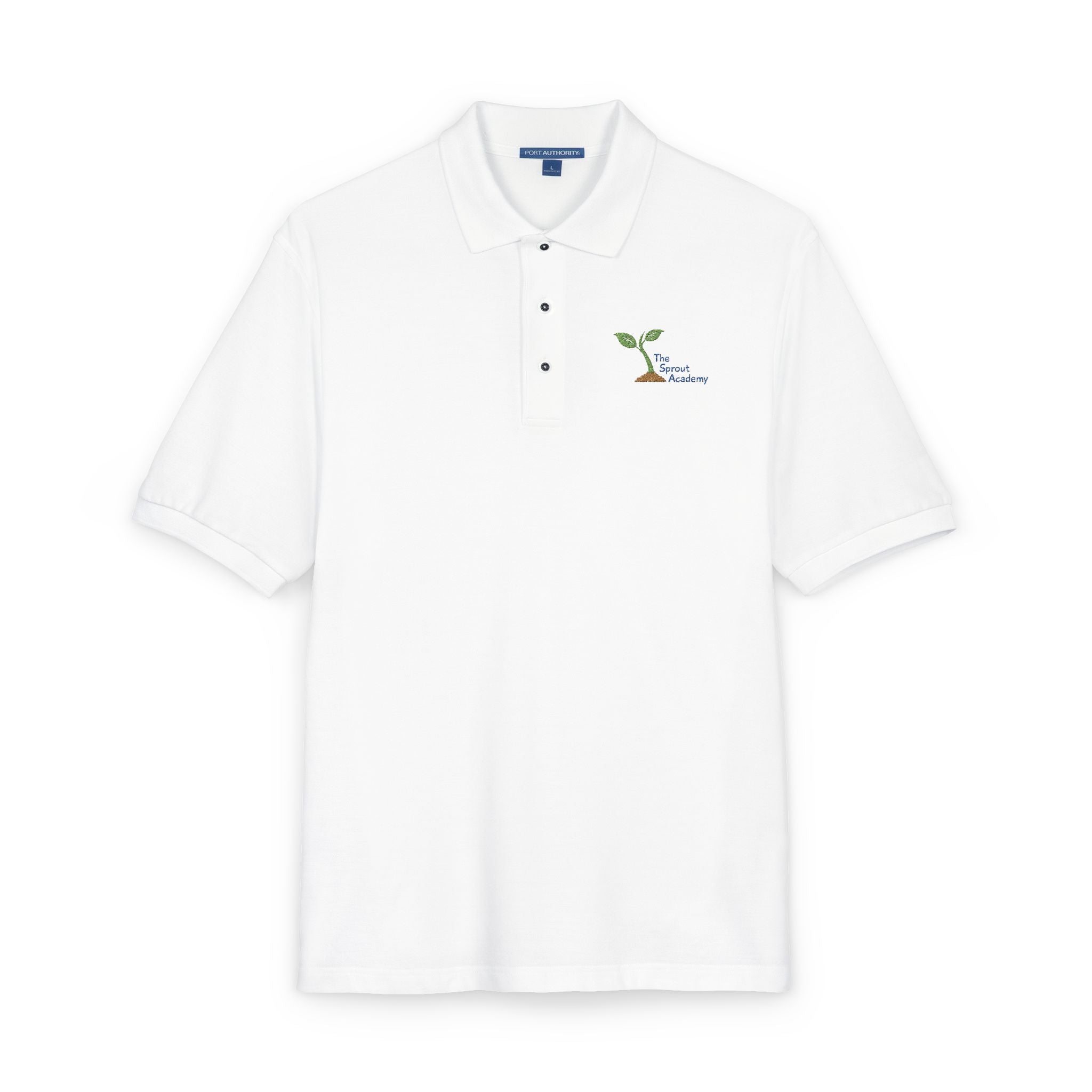 Sprout Embroidered Polo Shirt (Unisex)