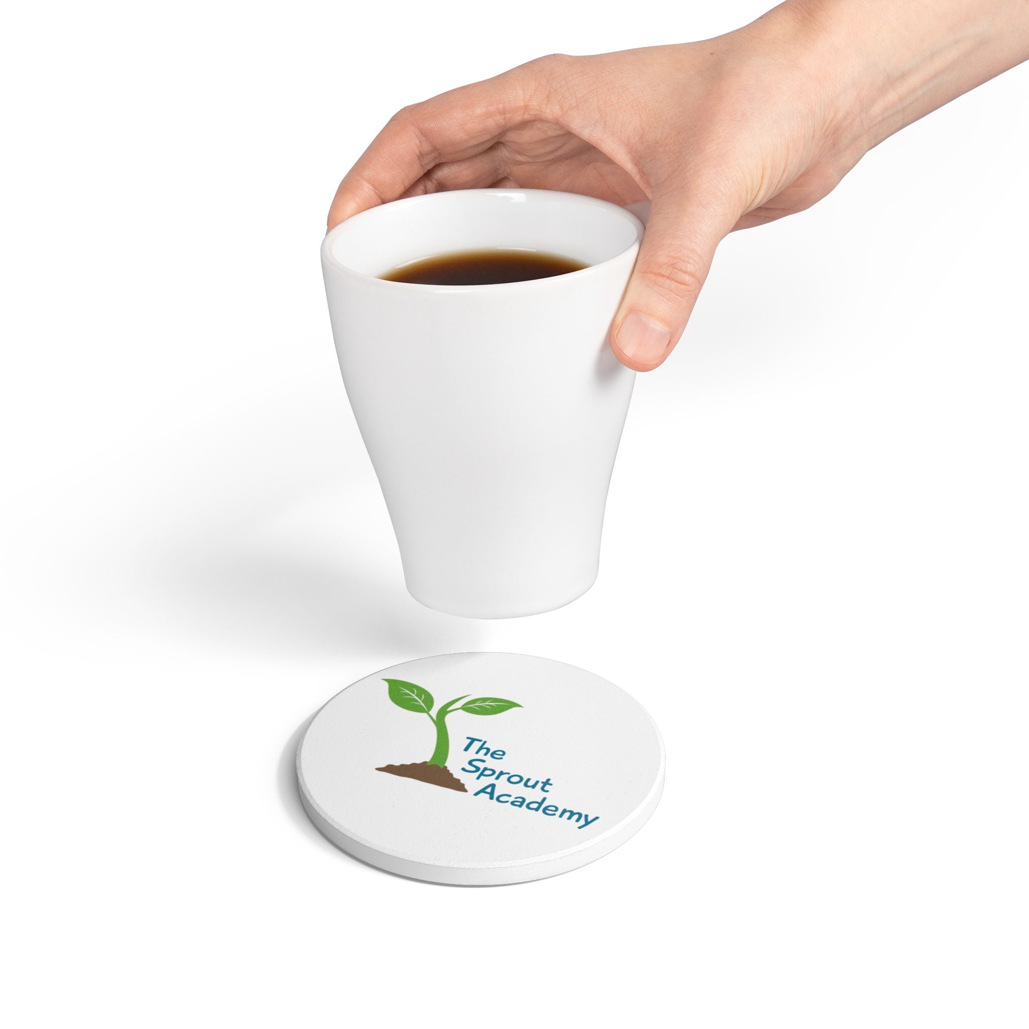 Sprout Academy Ceramic Coaster