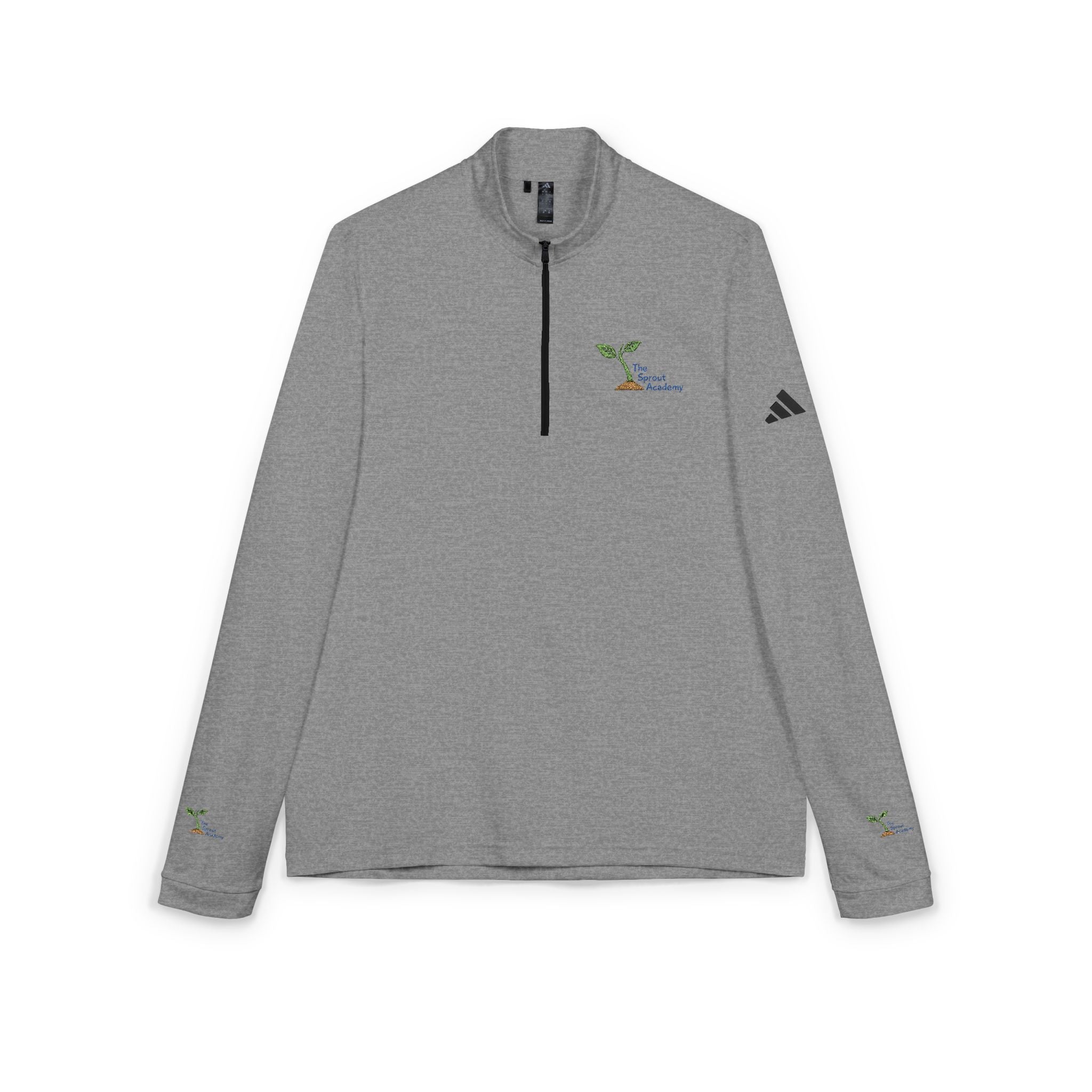 Sprout Academy Adidas® Embroidered Quarter-Zip Pullover (Unisex)