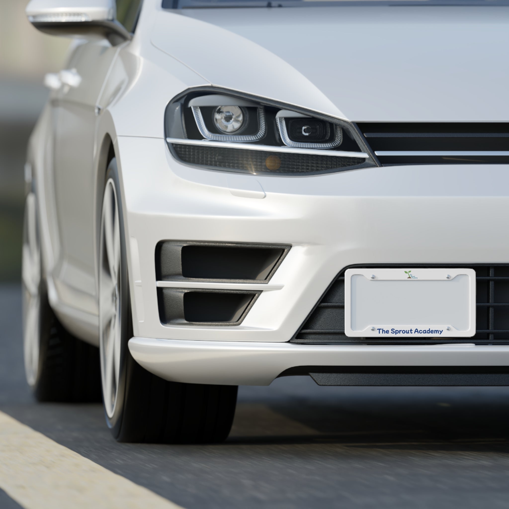 Sprout Academy License Plate Frame