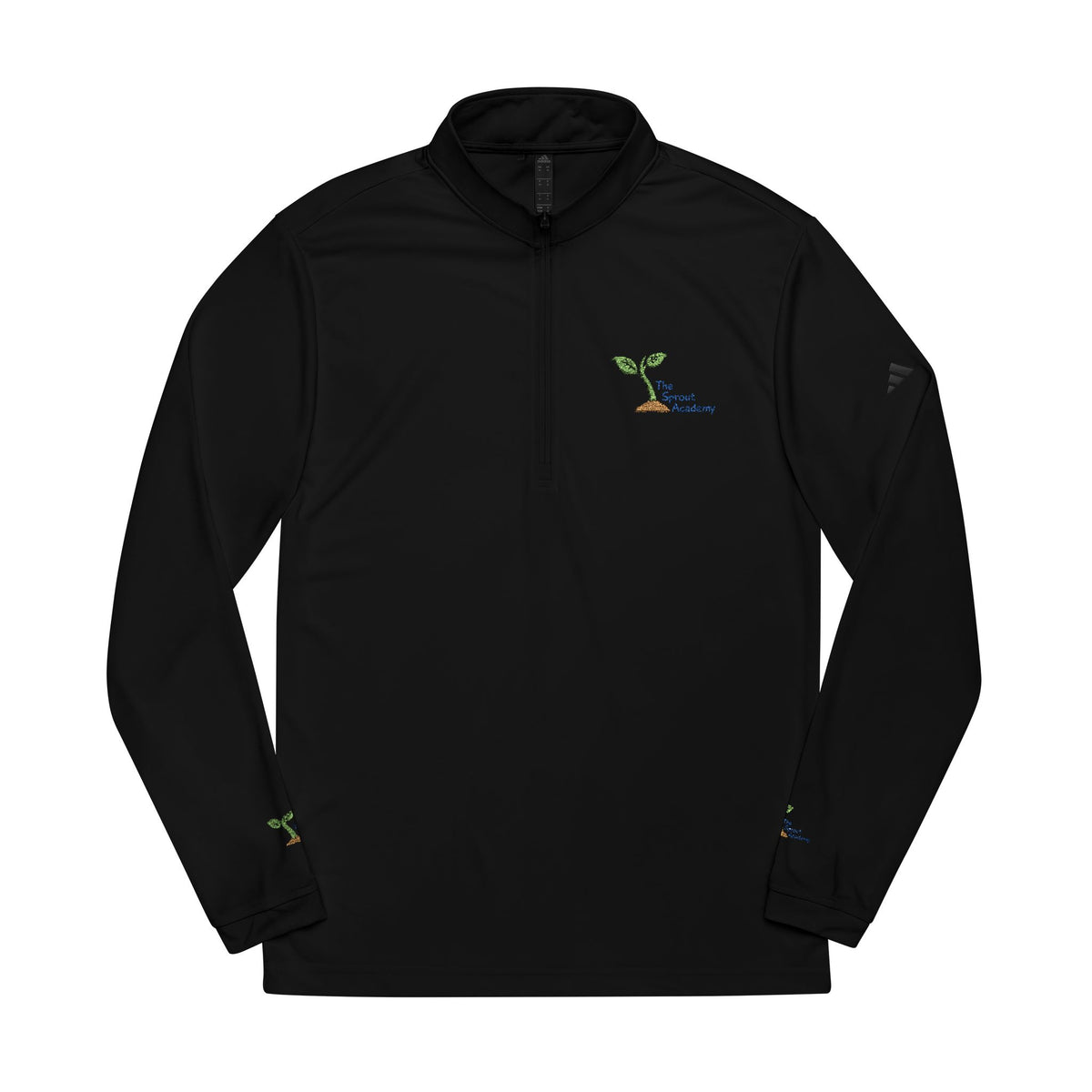 Sprout Academy Adidas® Embroidered Quarter-Zip Pullover (Unisex)