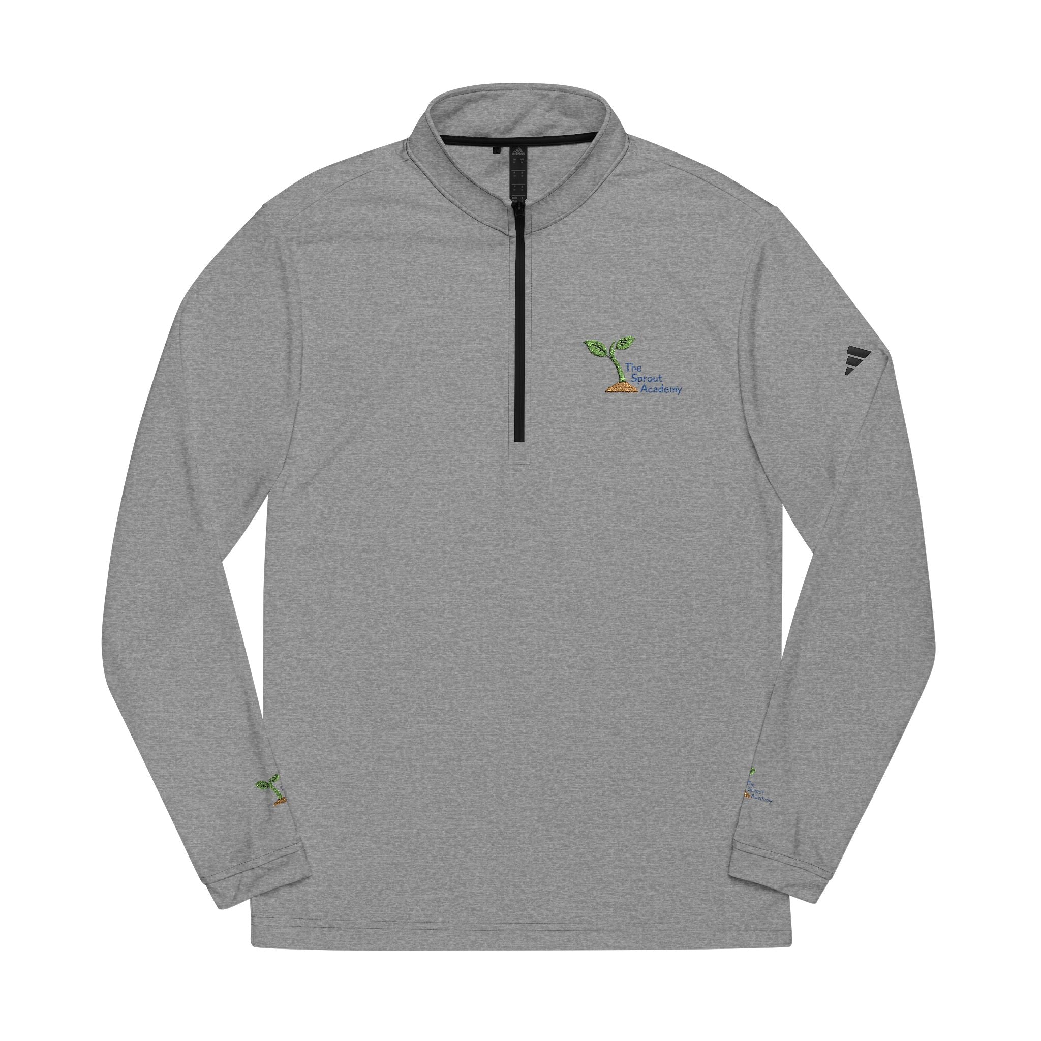 Sprout Academy Adidas® Embroidered Quarter-Zip Pullover (Unisex)
