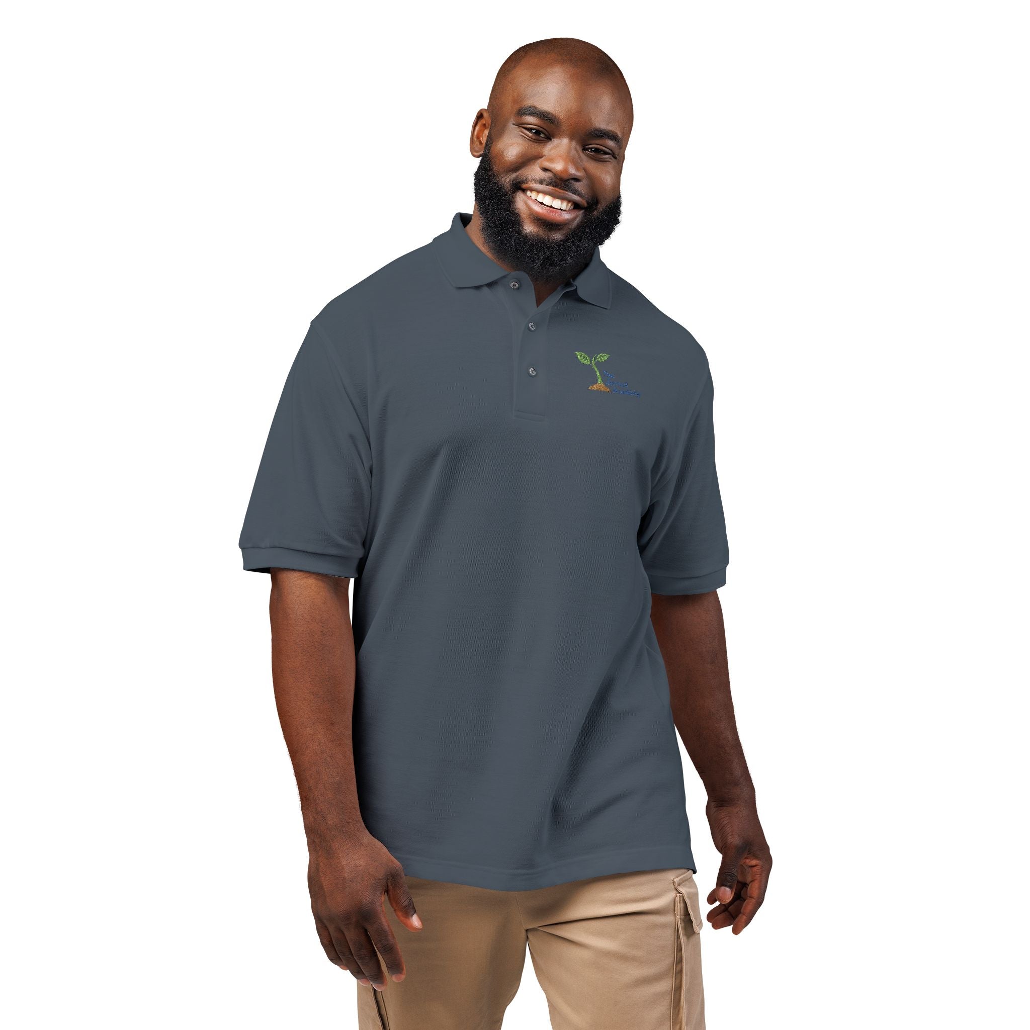 Sprout Embroidered Polo Shirt (Unisex)