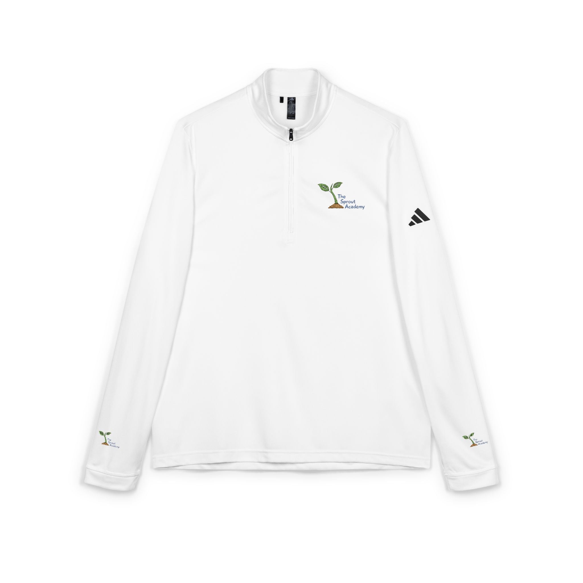 Sprout Academy Adidas® Embroidered Quarter-Zip Pullover (Unisex)