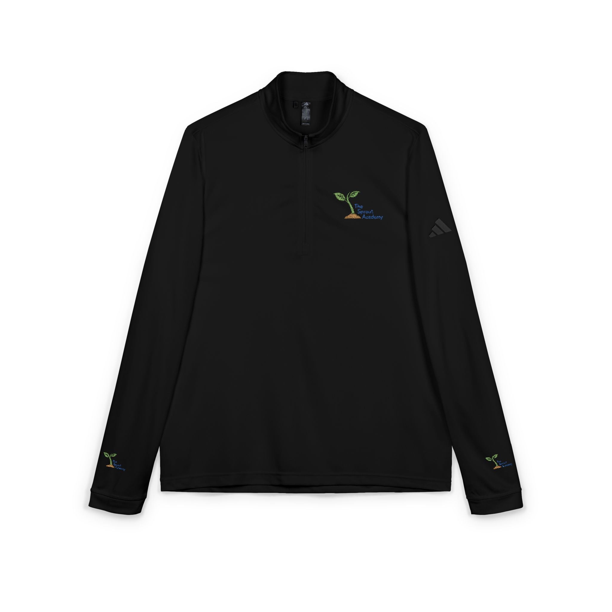Sprout Academy Adidas® Embroidered Quarter-Zip Pullover (Unisex)