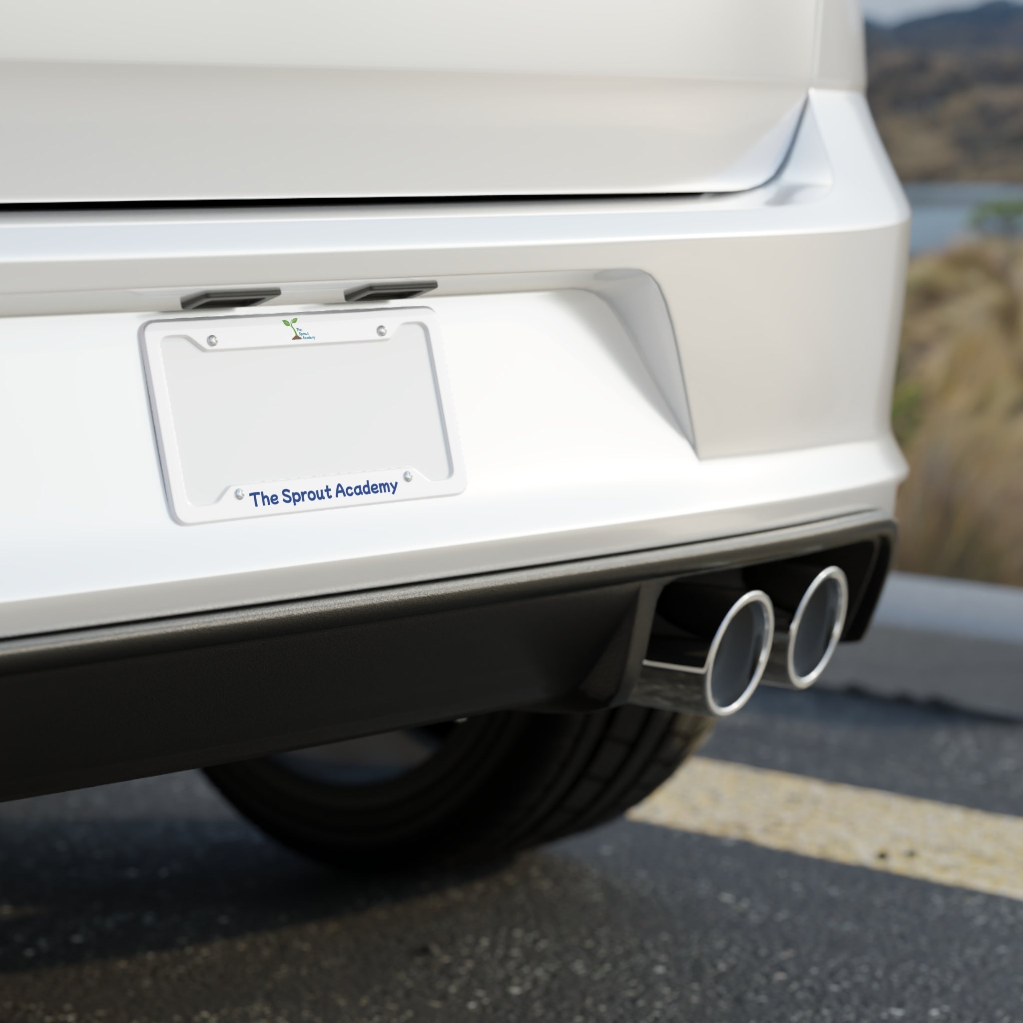 Sprout Academy License Plate Frame