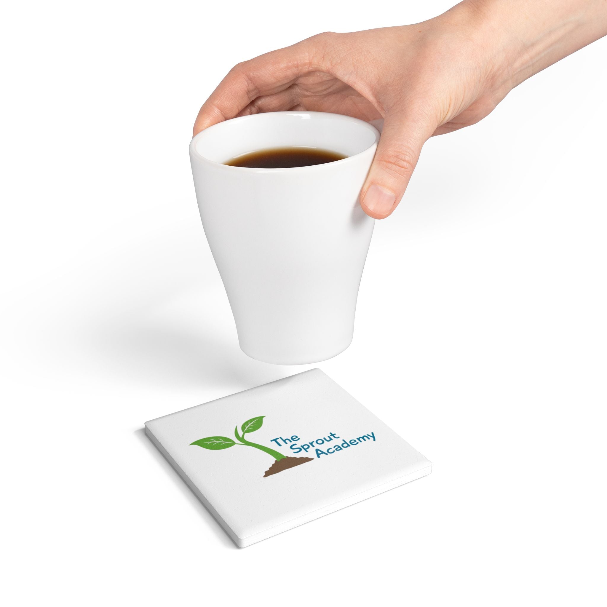 Sprout Academy Ceramic Coaster